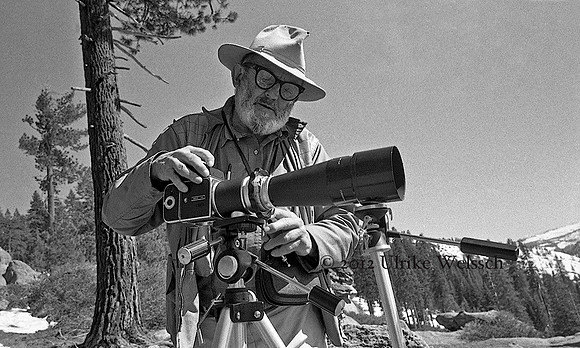 Ansel Adams in Yosemite National Park in 1968: A.Adams17