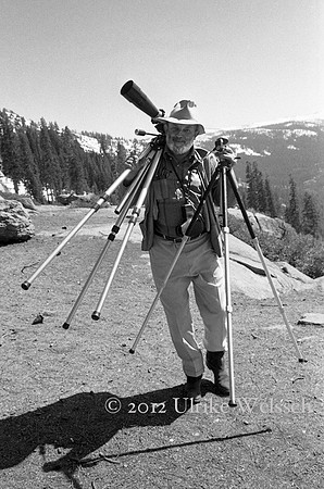Ansel Adams in Yosemite National Park in 1968: A.Adams 27