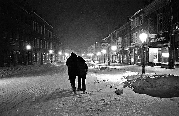 Together in wintry night:  031776