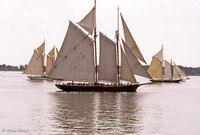 Schooners in Gloucester Harbor, MA: CLNauTS.20_3