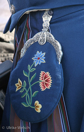 Traditional Purse, worn during National Holiday in Lofoten, Norway: IMG_0361