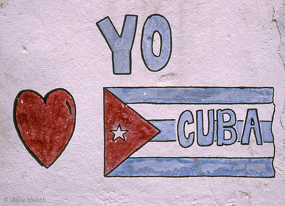 Wall Art: "I love Cuba" in Santa Clara, Cuba: CuArSi4_2