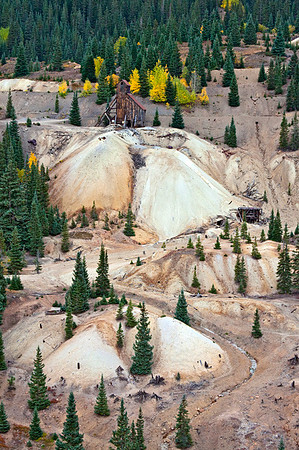 Former Mine along Million Dollar Highway, Colorado : IMG_0401