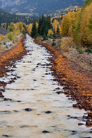 River with Iron sediments, Colorado : IMG_0406