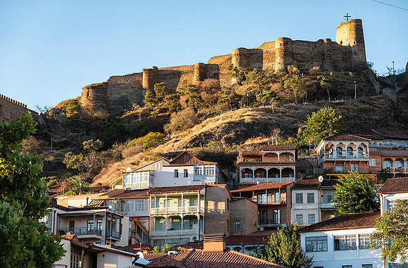 Tbilisi with castle: DSC03616