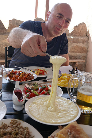 "Shucha" , very rich Potato-Cheese dish: DSC04542