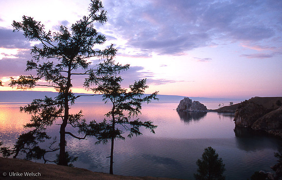 Burkhan Cape also known as the Shaman Rock on Olkhon Island: RL.LkB.2-18