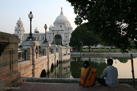 Evening mood near Victoria Memorial : IMG_4186