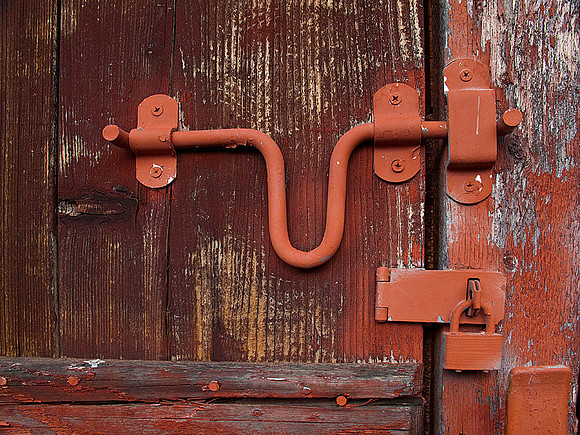 Lock Detail on New Hampshire barn: IMG_0977
