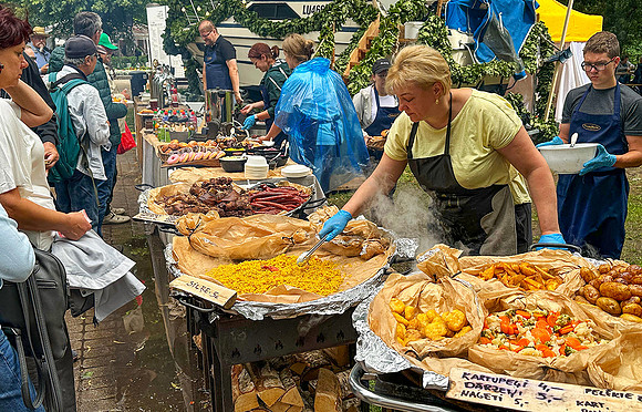 Festival food during Latvia's Song and Dance Festival: IMG_0502