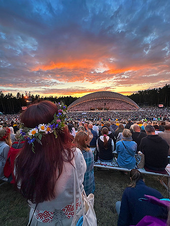 Evening at Latvian Song and Dance Festival: IMG_1246