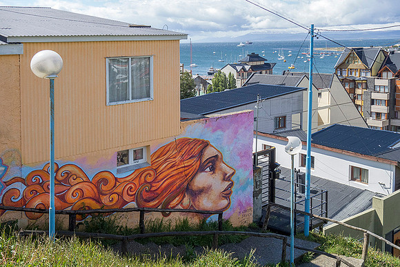 Mural in Ushuaia  : DSC09380
