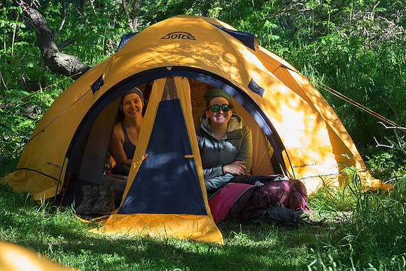 Camping in National Park, Chile - DSC08503