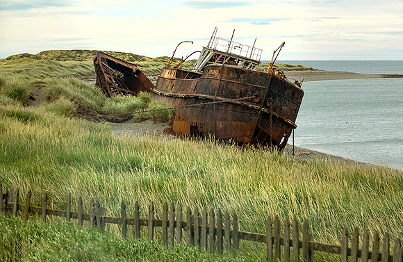 Ship skeleton, Tierra del Fuego  : DSC08702