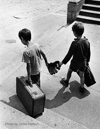 Sharing a Baseball Glove