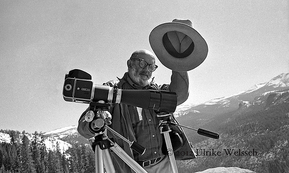 Ansel Adams in Yosemite National Park in 1968: A.Adams19