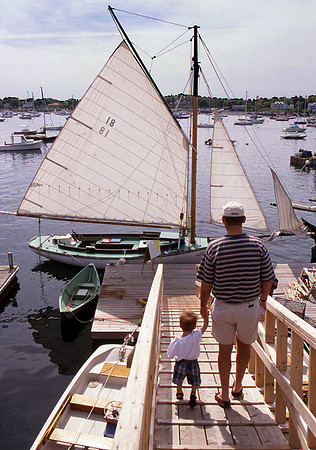 Marblehead Harbor during Schooners Days :CPC.DK9_11